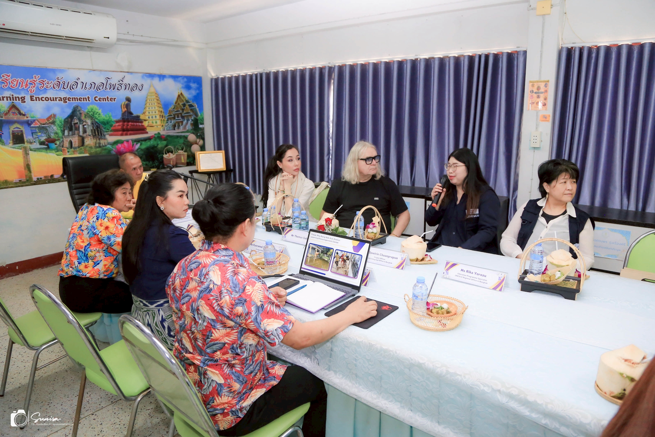 ภาพความร่วมมือกับ UNESCO