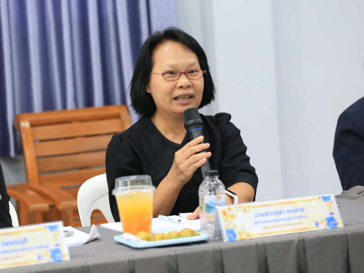 ประสานการประชุมสัมภาษณ์แนวทางการจัดการศึกษาเพื่อสร้างผลลัพธ์ที่พึงประสงค์ของการศึกษาตามมาตรฐานการศึกษาของชาติ