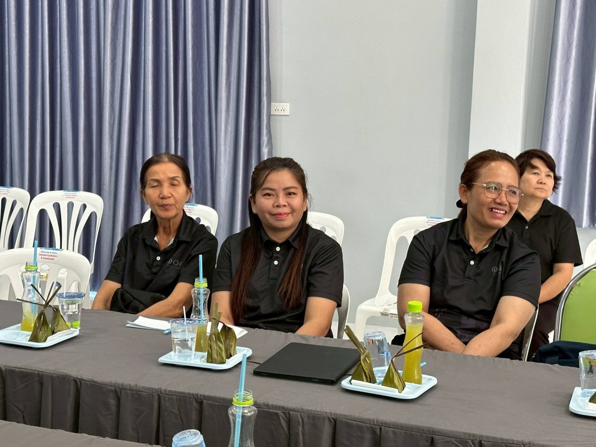 แลกเปลี่ยนเรียนรู้กับคณะศึกษาดูงานจาก สกร.ระดับอำเภอจังหาร จังหวัดร้อยเอ็ด