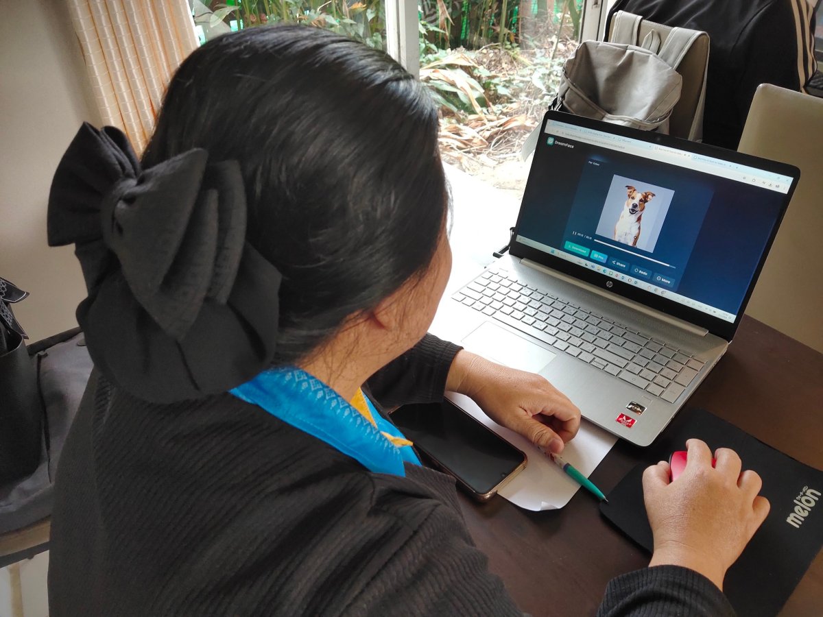 โครงการอบรมเชิงปฏิบัติการการใช้ AI เพื่อสนับสนุนงานด้านการศึกษา