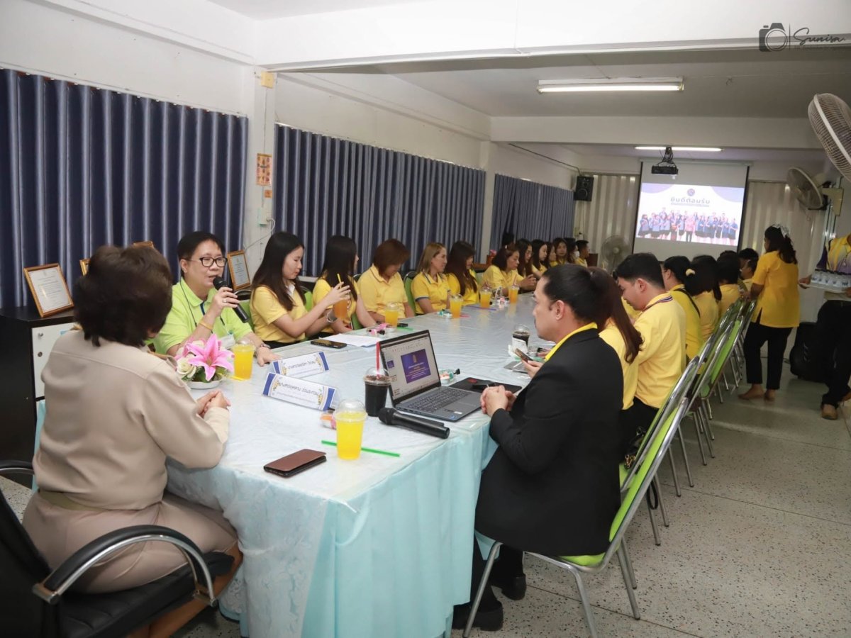 แลกเปลี่ยนเรียนรู้กับคณะศึกษาดูงานจาก สกร.ระดับอำเภอร้องกวาง จังหวัดแพร่